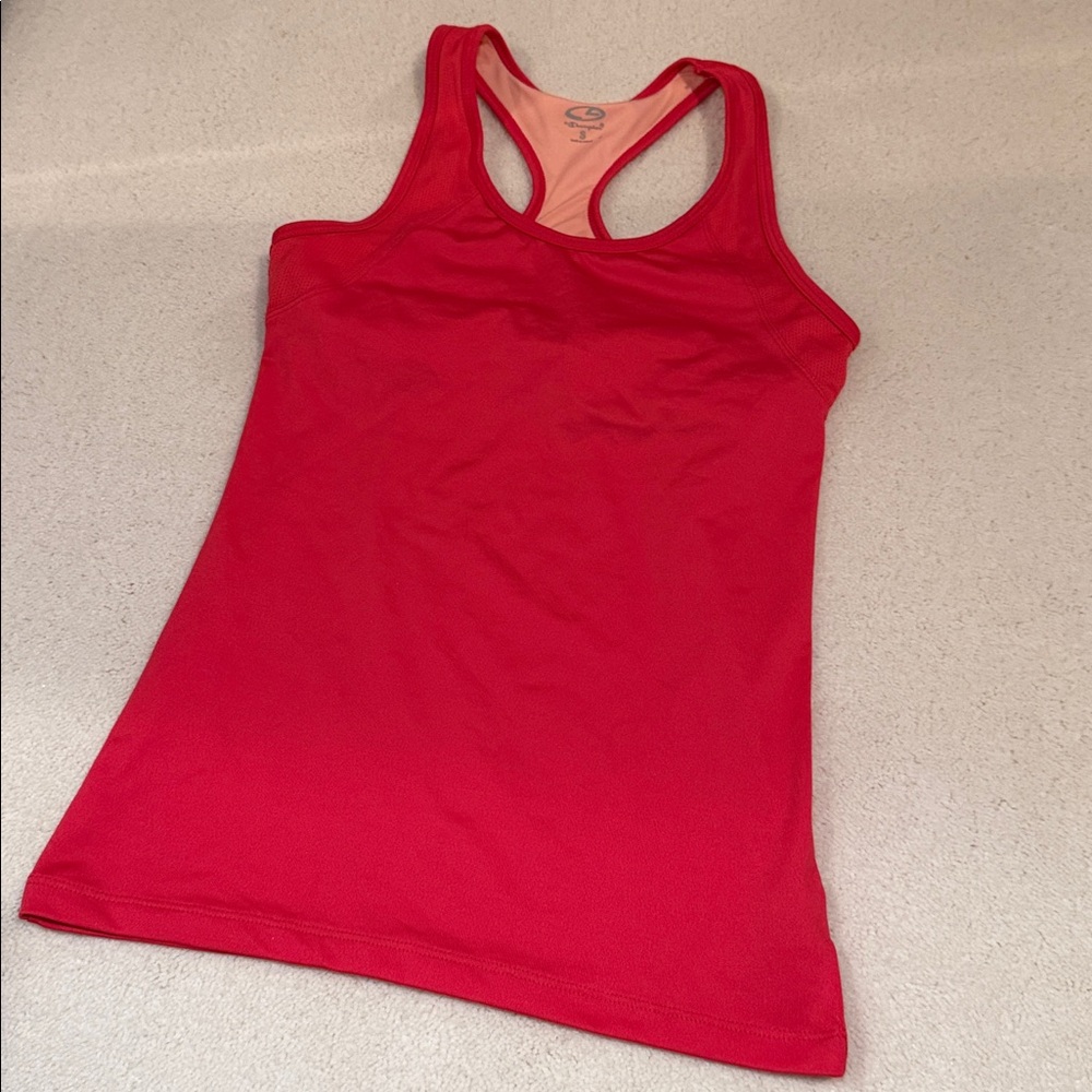 Champion coral racerback workout tank top